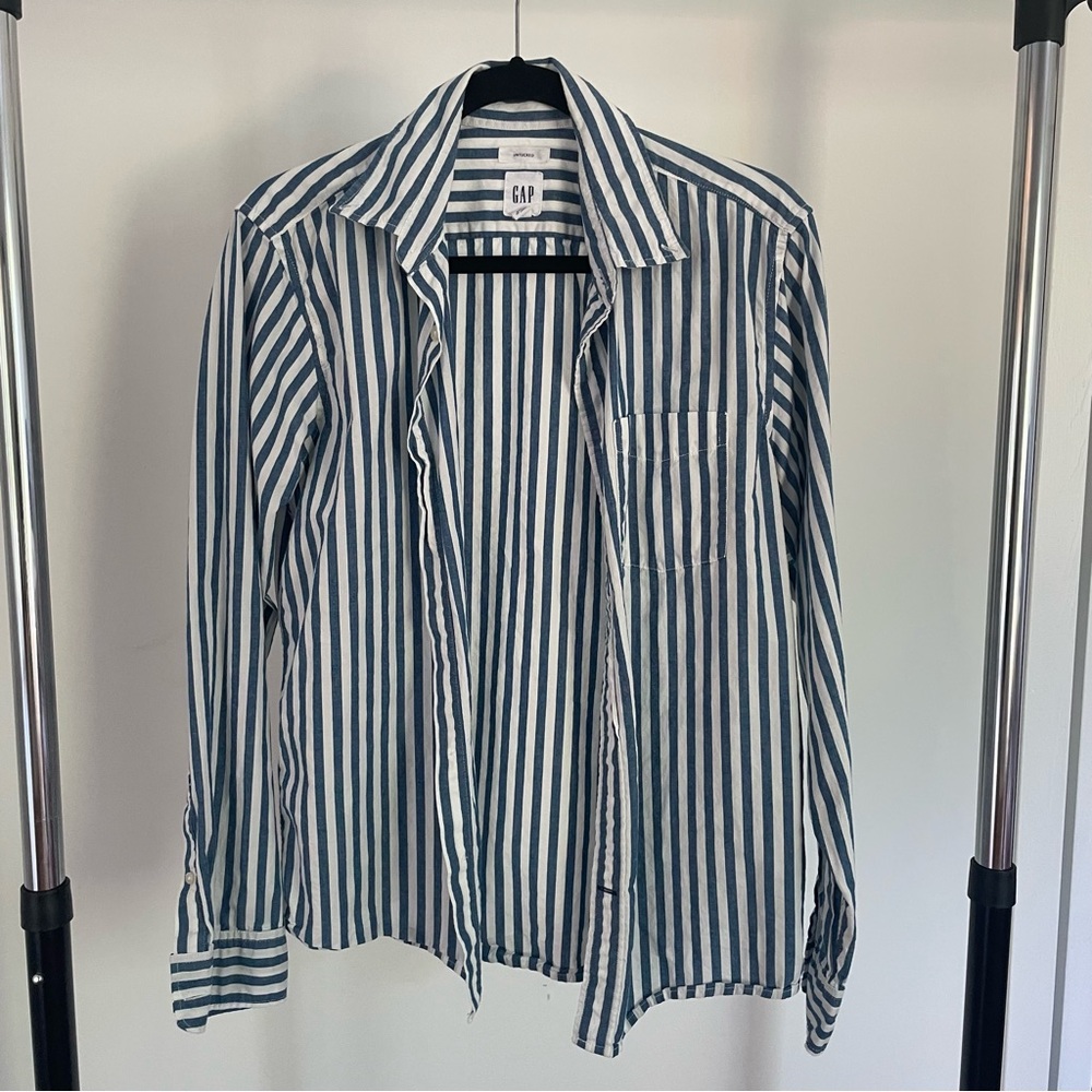 Gap striped button down